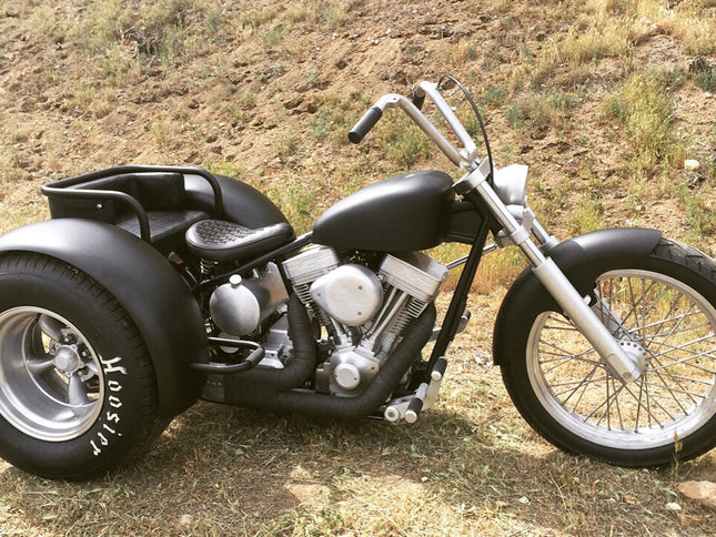 Black Two-Up Trike