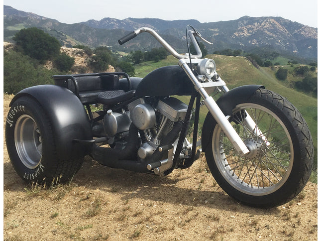 Black Two-Up Trike