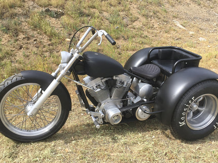 Black Two-Up Trike