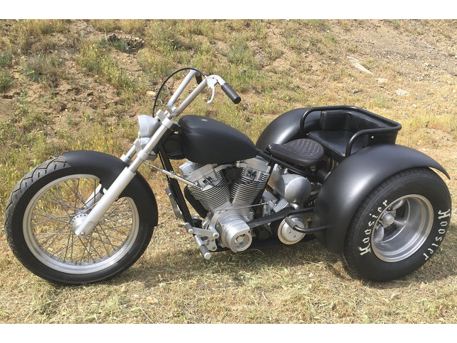 Black Two-Up Trike