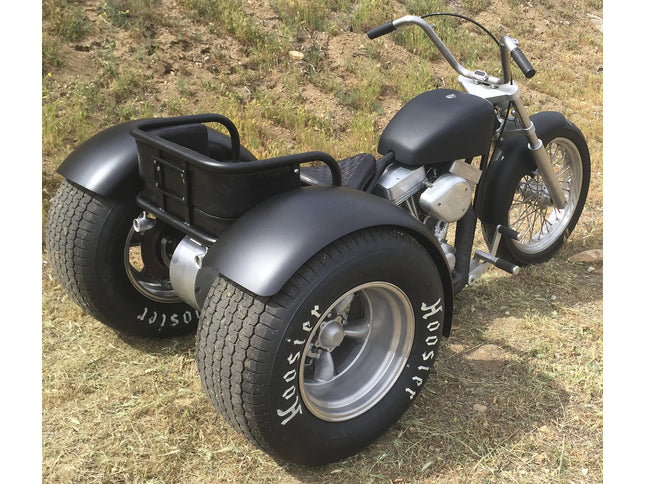 Black Two-Up Trike