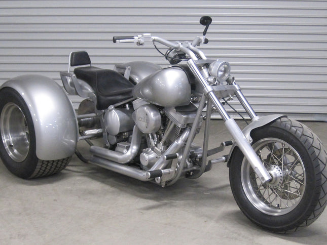 Silver Two-Up Trike