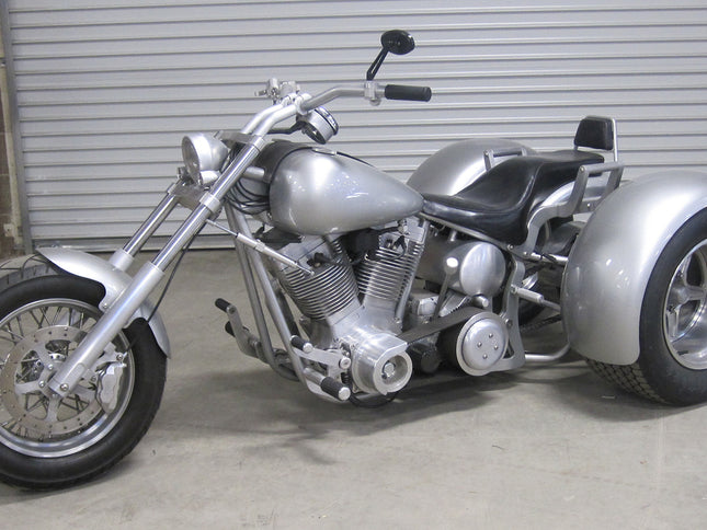 Silver Two-Up Trike