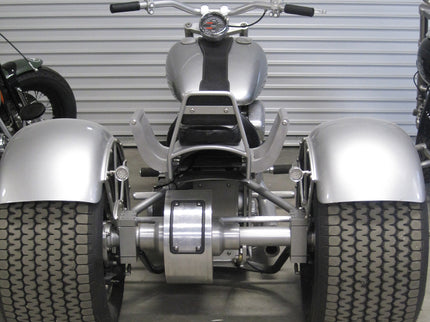Silver Two-Up Trike