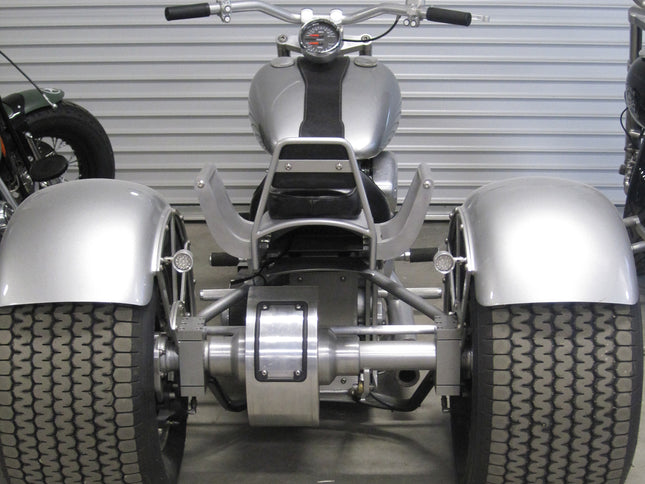 Silver Two-Up Trike