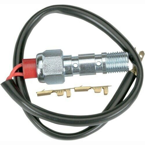 Double banjo bolt with brake-light switch, 3/8.24 thread.