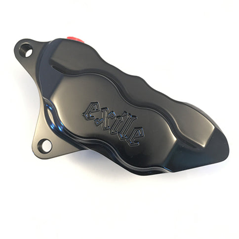 4-Piston bolt-on brake caliper WITH EXILE LOGO