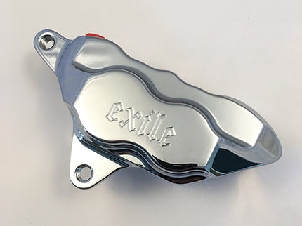 4-Piston bolt-on brake caliper WITH EXILE LOGO