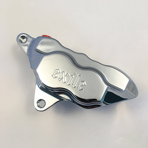 4-Piston bolt-on brake caliper WITH EXILE LOGO