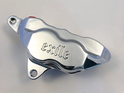 4-Piston bolt-on brake caliper WITH EXILE LOGO