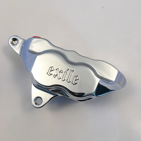 4-Piston bolt-on brake caliper WITH EXILE LOGO