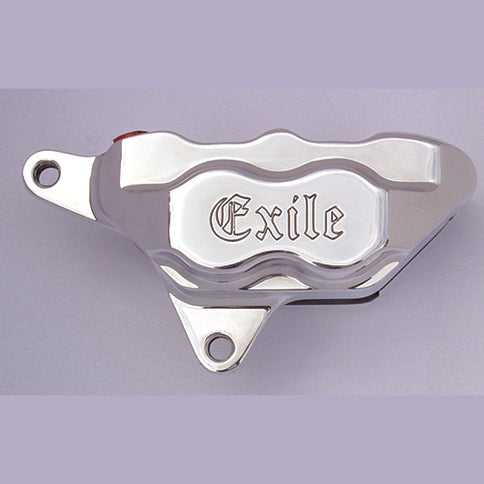 4-Piston bolt-on brake caliper WITH EXILE LOGO