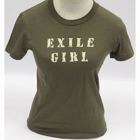 Exile Girl Army T-shirt. XXL only.