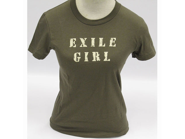 Exile Girl Army T-shirt. XXL only.