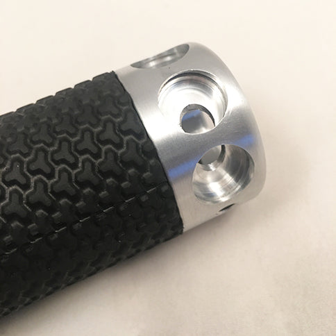 Memory Foam Insert Grips with optional button-mounting holes