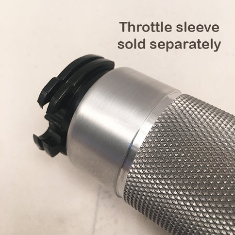 Billet Knurled Grips with optional button-mounting holes