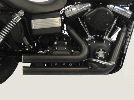 Monster Shotgun Pipes for Twin Cam Dynas 06-up