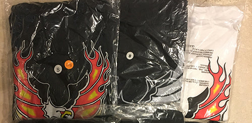 3 Mens Eagle Logo shirts for $20. SMALL only
