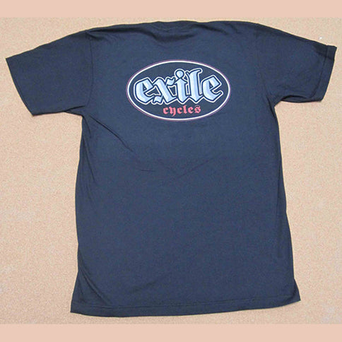 Oval Logo T-shirt, Black, White, Grey, in smaller sizes