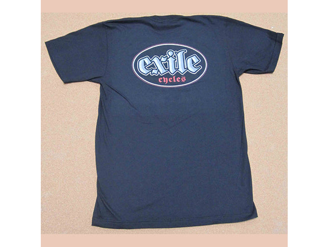 Oval Logo T-shirt, Black, White, Grey, in smaller sizes