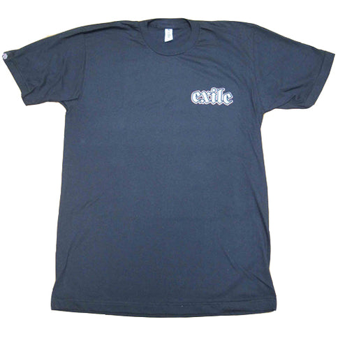 Oval Logo T-shirt, Black, White, Grey, in smaller sizes