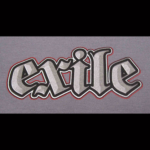 Oval Logo T-shirt, Black, White, Grey, in smaller sizes