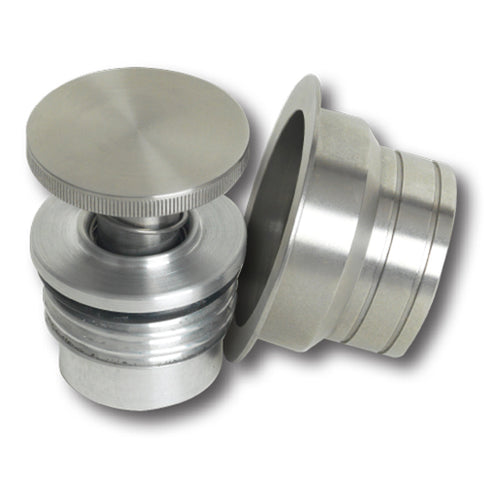 Pop-Up Gas Cap, stainless steel