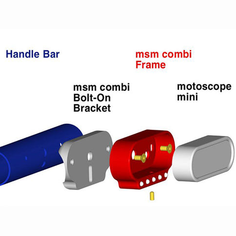 Motoscope Mini Combi Handlebar Bracket