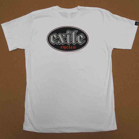 Oval Logo T-shirt, Black, White, Grey, in smaller sizes