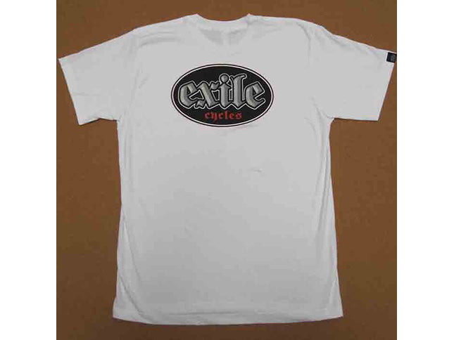 Oval Logo T-shirt, Black, White, Grey, in smaller sizes
