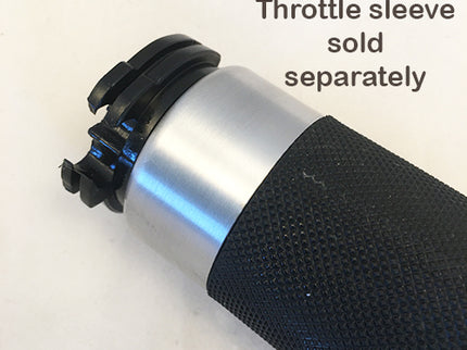 Rubber Insert Grips with optional button-mounting holes