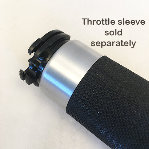 Rubber Insert Grips with optional button-mounting holes
