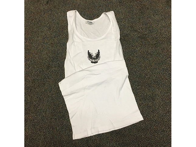 Eagle Wifebeater, White, XL & XXL only